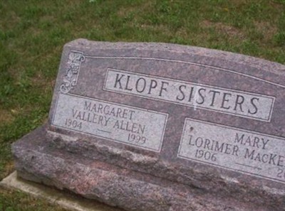 Mary Lorimer Klopf MacKenzie on Sysoon