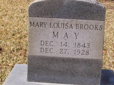Mary Louisa Brooks May on Sysoon