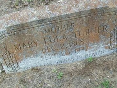 Mary Lula Stringer Turner on Sysoon
