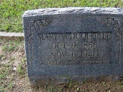 Mary M Doolittle on Sysoon
