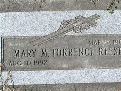Mary M Torrence Reese on Sysoon