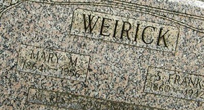 Mary M Weirick on Sysoon