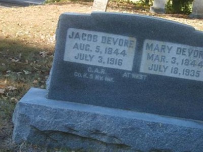 Mary Magdaline Myers DeVore on Sysoon