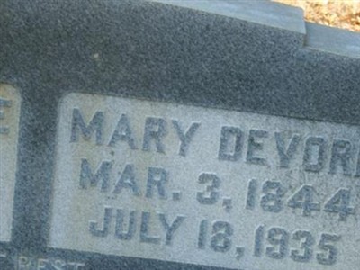 Mary Magdaline Myers DeVore on Sysoon
