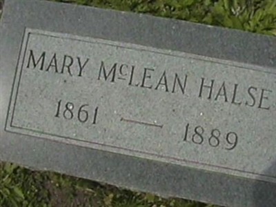 Mary McLean Halsey on Sysoon