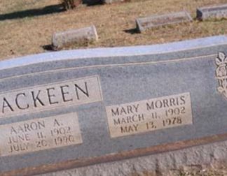 Mary Morris Brackeen on Sysoon