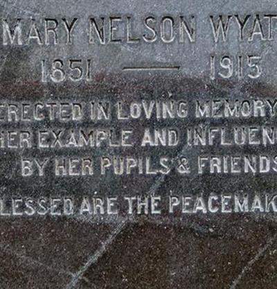 Mary Nelson Wyatt on Sysoon