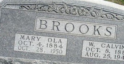 Mary Ola Tidwell Brooks on Sysoon