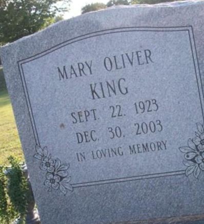Mary Oliver Watkins King on Sysoon
