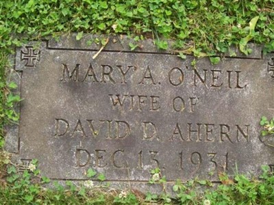Mary O'Neil Ahern on Sysoon