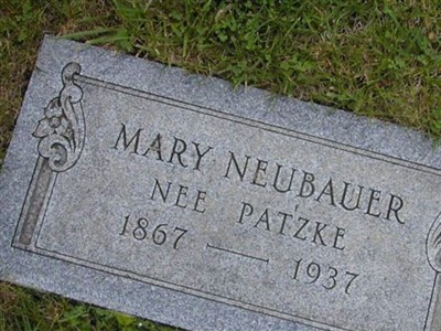 Mary Patzke Neubauer on Sysoon