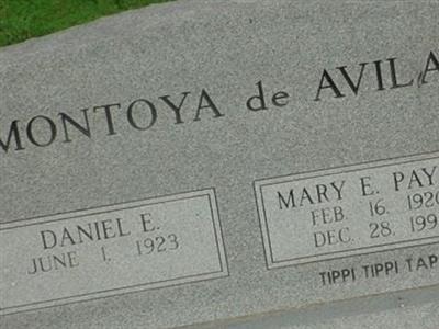 Mary E Payne Montoya de Avila on Sysoon
