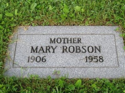 Mary Robson on Sysoon