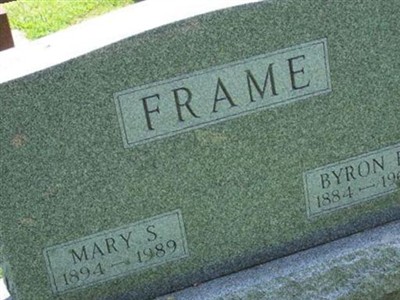 Mary S. Frame on Sysoon