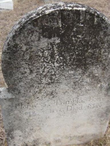 Mary S Trimble on Sysoon