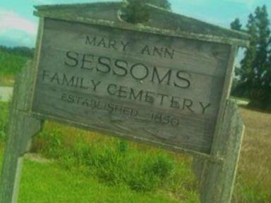 Mary Sessoms Family Cemetery on Sysoon