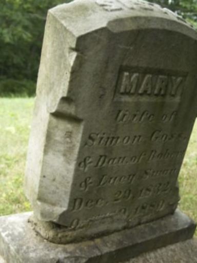 Mary Swan Goss on Sysoon