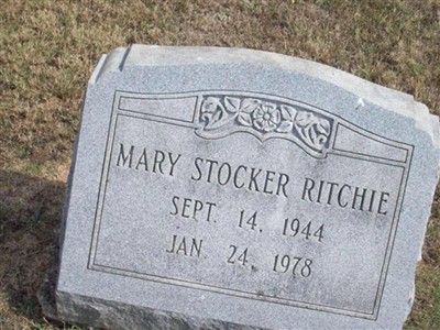 Mary Thomas Stocker Ritchie on Sysoon