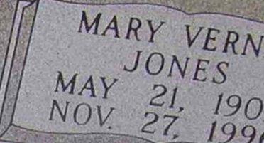 Mary Verna Jones Wasson on Sysoon