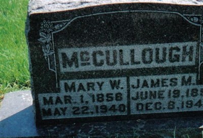 Mary W McCullough on Sysoon