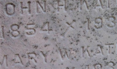 Mary Winifred Kates on Sysoon