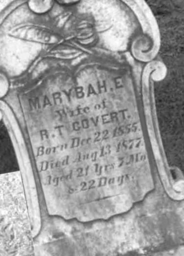 Maryba E Covert on Sysoon