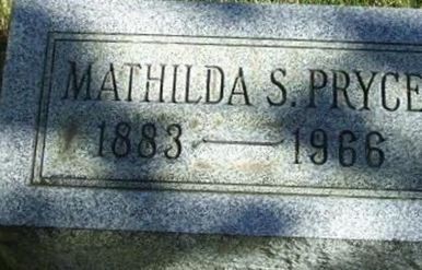 Mathilda S Pryce on Sysoon