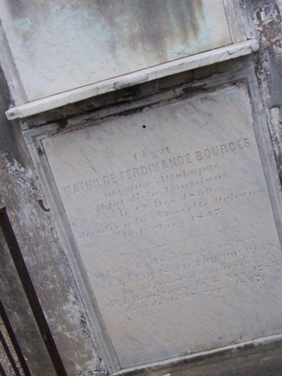 Mathilde Ferdinande Auakapas Bourges on Sysoon