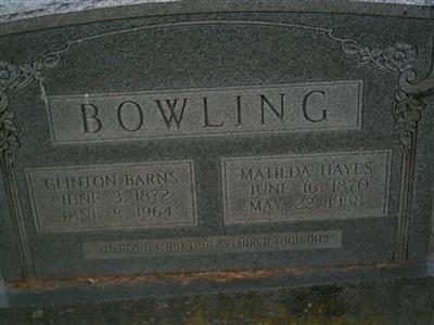 Matilda Hayes Bowling on Sysoon