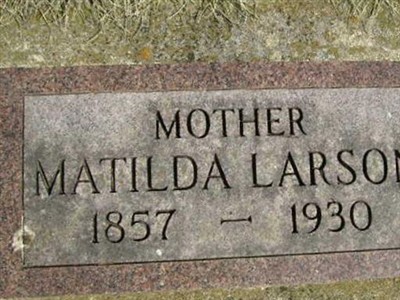 Matilda Larson on Sysoon