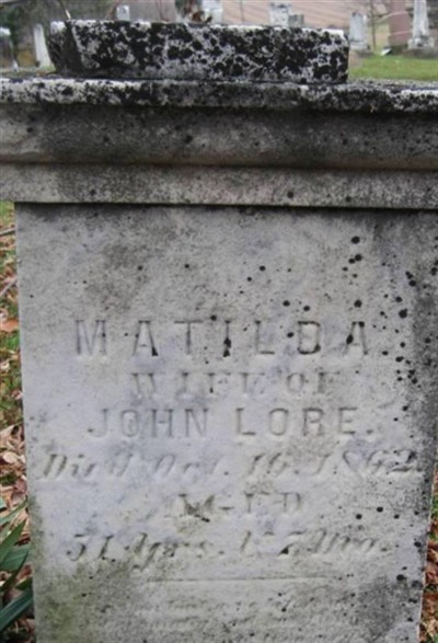 Matilda Lore on Sysoon