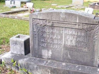 Matilda M. Sansom Putman on Sysoon