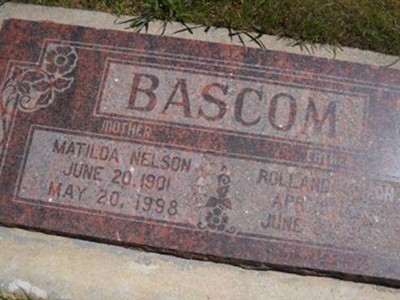Matilda Nelson Bascom on Sysoon