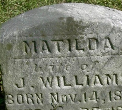 Matilda Phipps Williams on Sysoon