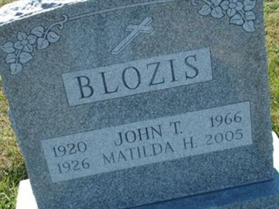Matilda H "Tillie" Grabowski Blozis on Sysoon