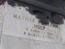. Matilde Rodriguez Hernandez on Sysoon