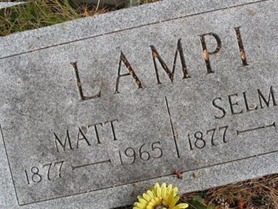Matt Lampi on Sysoon
