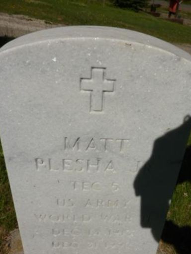 Matt Plesha, Jr on Sysoon