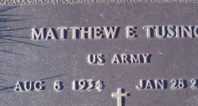 Matthew E. Tusing on Sysoon