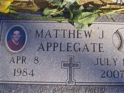 Matthew James Applegate on Sysoon