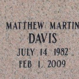Matthew Martin Davis on Sysoon