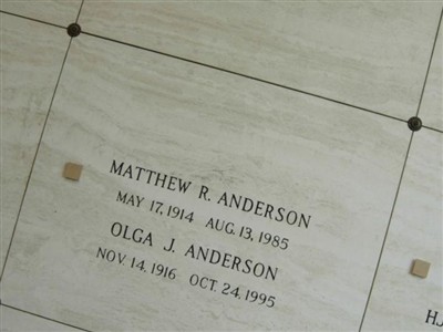 Matthew R Anderson on Sysoon