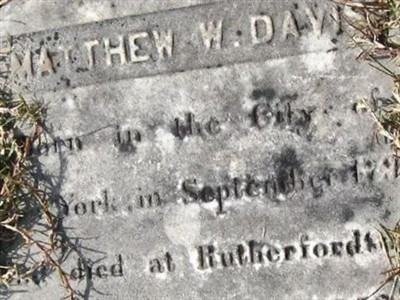 Matthew W. Davis on Sysoon
