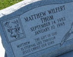 Matthew Wilfert Thom on Sysoon
