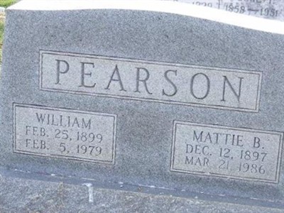 Mattie B Pearson on Sysoon