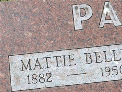 Mattie Belle Partlow on Sysoon