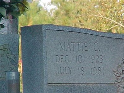 Mattie C Washington on Sysoon