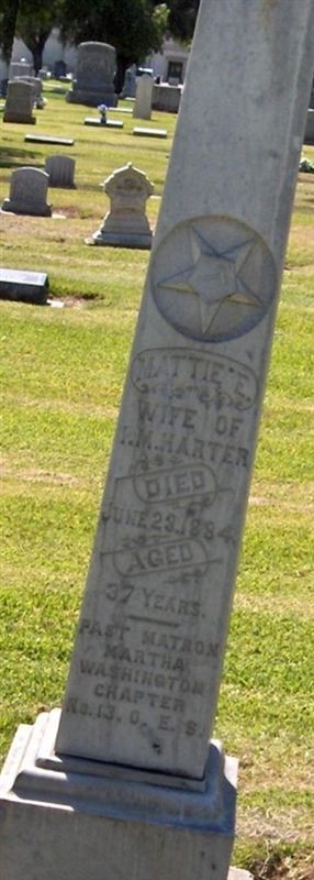 Mattie E. Harter on Sysoon