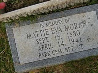 Mattie Eva Moran on Sysoon