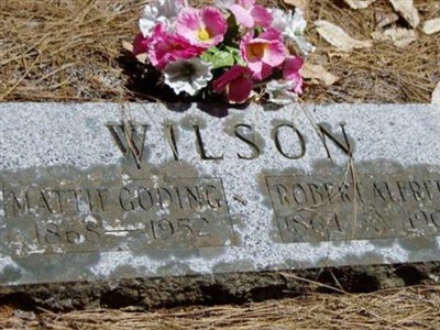 Mattie Goding Wilson on Sysoon